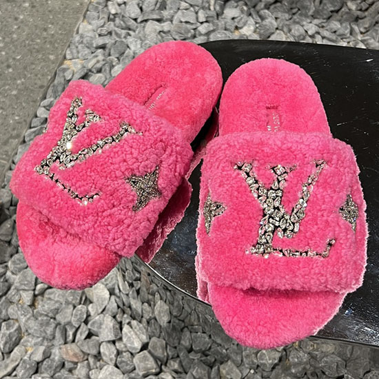 Louis Vuitton Wool Slides SJL091302