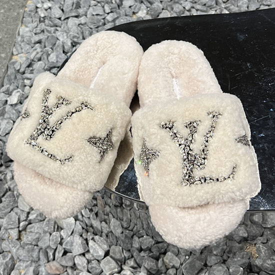 Louis Vuitton Wool Slides SJL091306