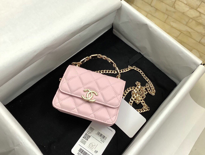 Chanel Clutch with Chain Pink AP2758