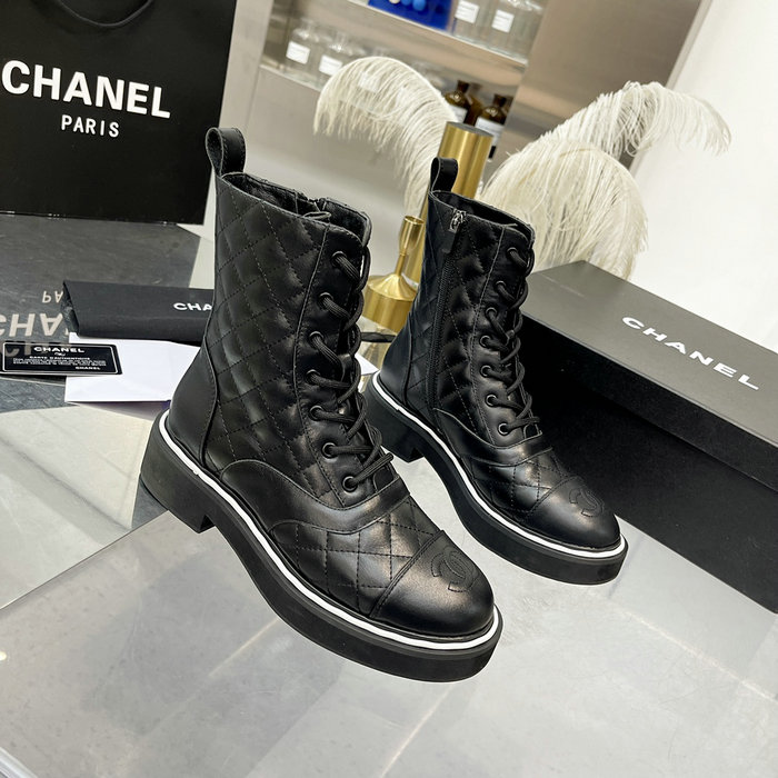 Chanel Leather Boots SDC092402