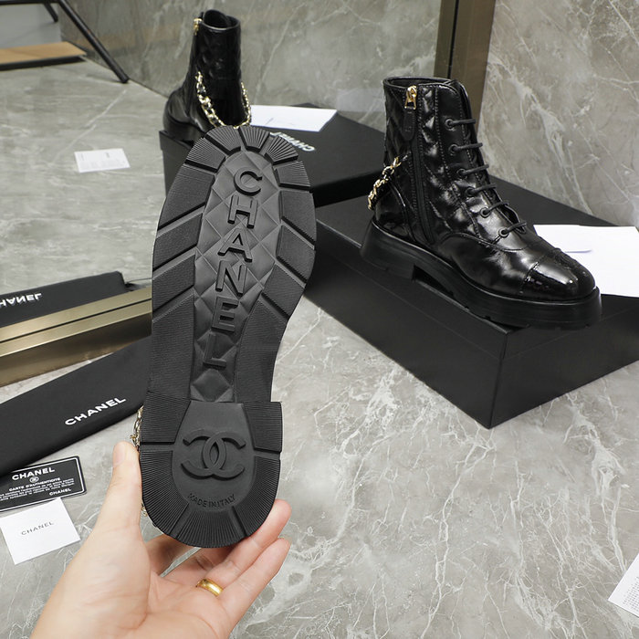 Chanel Leather Boots SDC092403