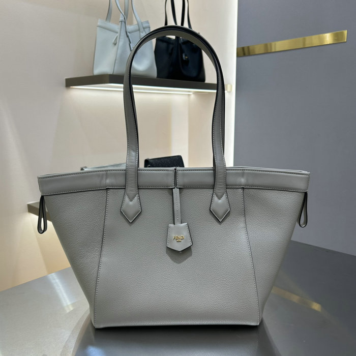 Fendi Medium Origami Bag Grey F8BS082