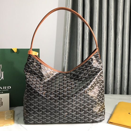 Goyard Boheme Hobo Bag Black & Tan GY020223