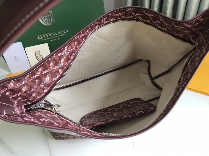 Goyard Boheme Hobo Bag Burgundy GY020223