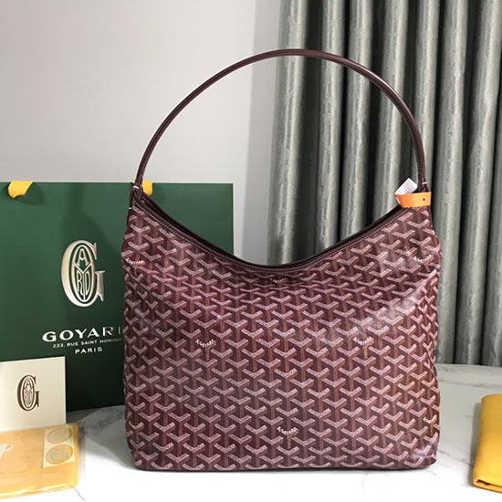 Goyard Boheme Hobo Bag Burgundy GY020223