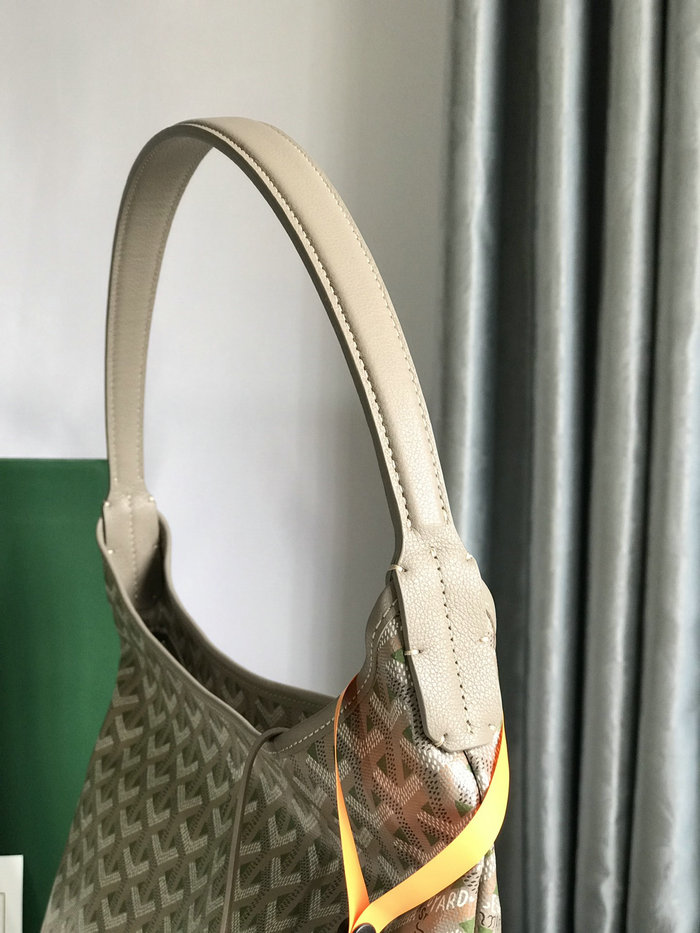 Goyard Boheme Hobo Bag Grey & Green GY020223