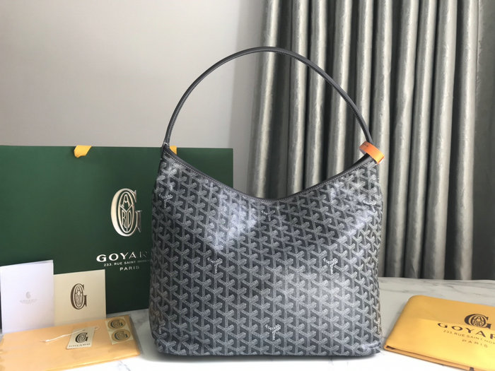 Goyard Boheme Hobo Bag Grey GY020223