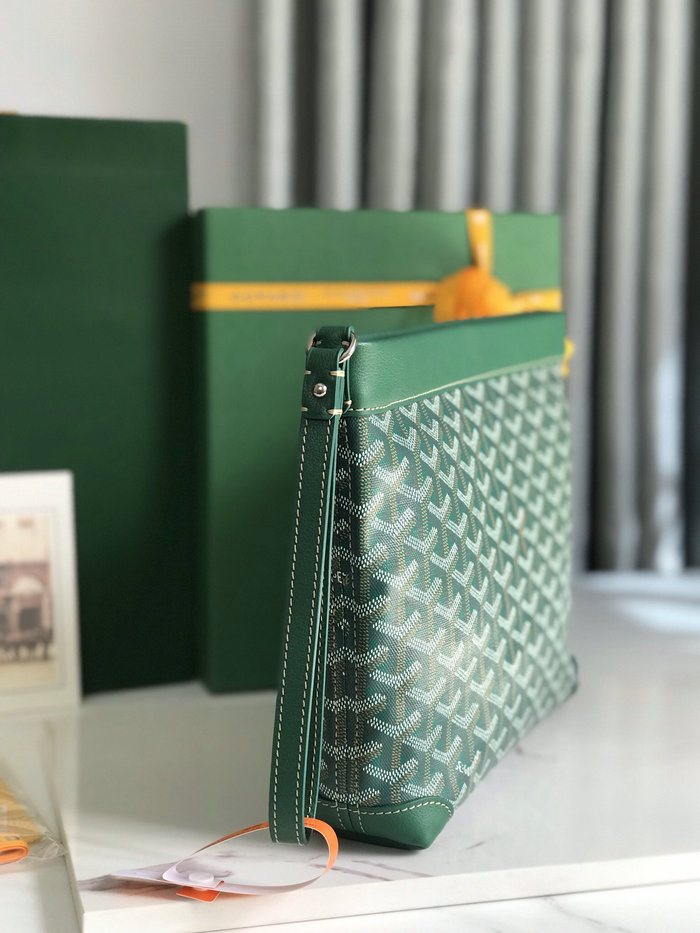 Goyard Conti Pouch PM Green GY020233