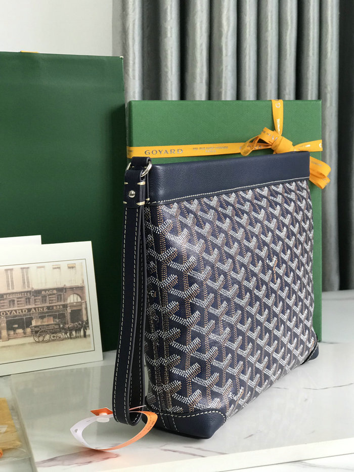 Goyard Conti Pouch PM Navy Blue GY020233