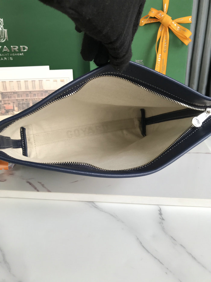 Goyard Conti Pouch PM Navy Blue GY020233