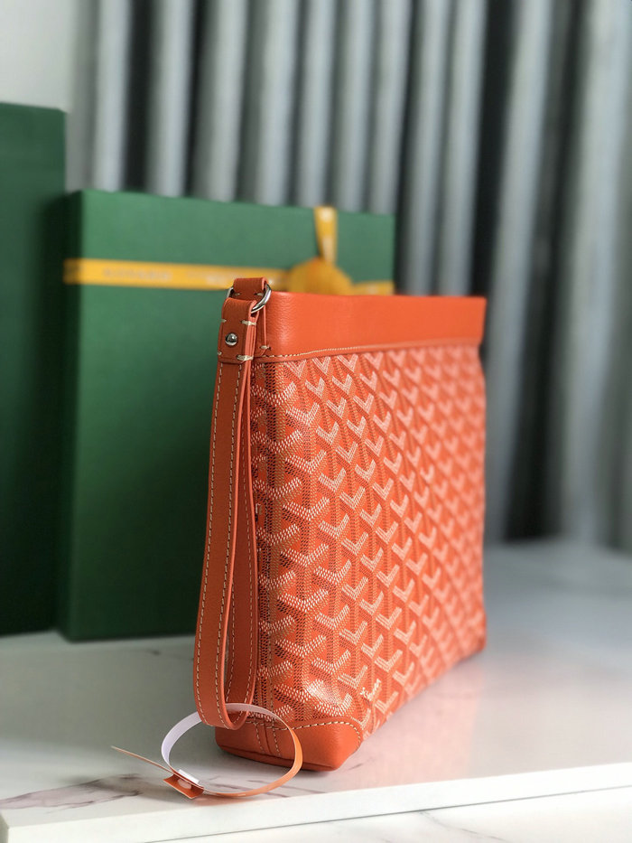 Goyard Conti Pouch PM Orange GY020233