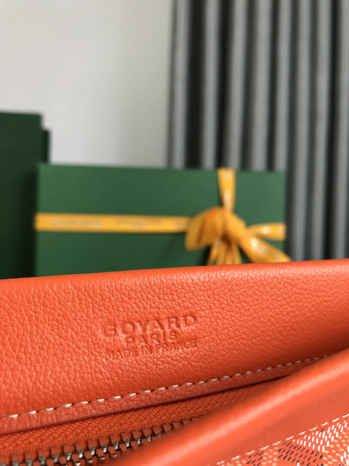 Goyard Conti Pouch PM Orange GY020233