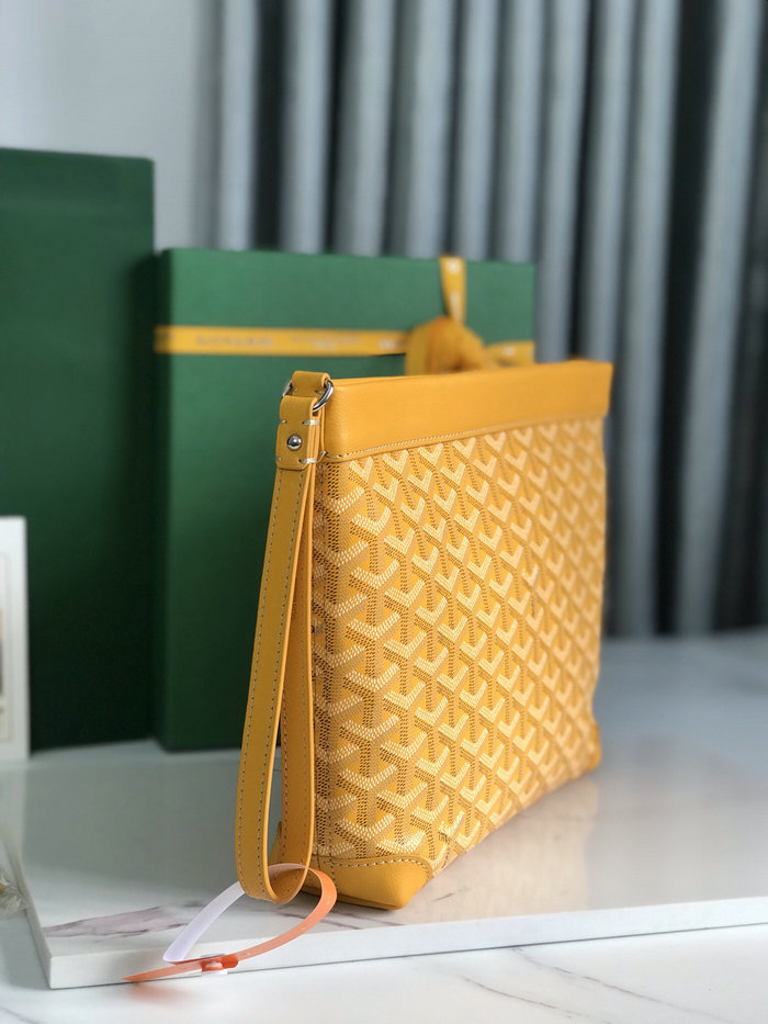 Goyard Conti Pouch PM Yellow GY020233