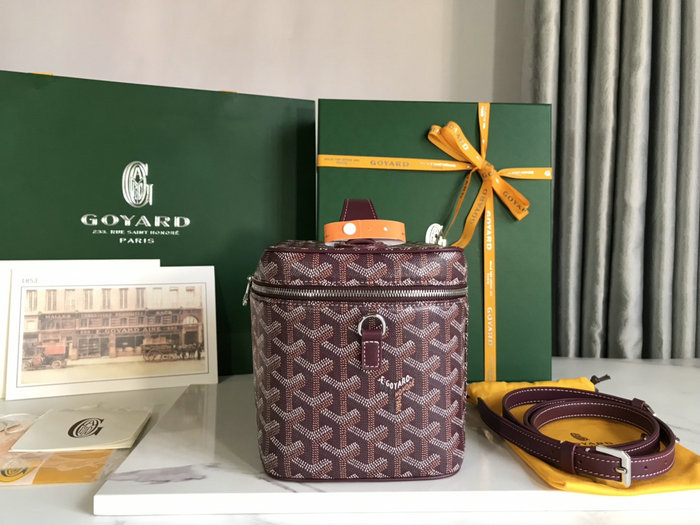 Goyard Muse Vanity Case Burgundy GY020185