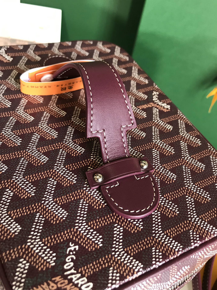 Goyard Muse Vanity Case Burgundy GY020185