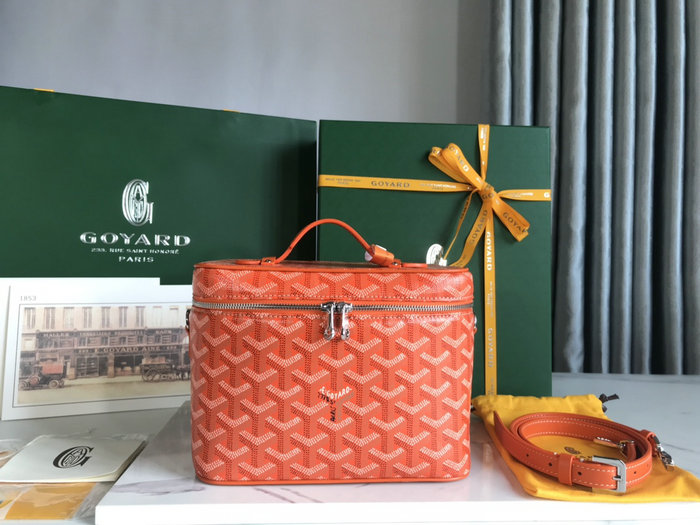 Goyard Muse Vanity Case Orange GY020185