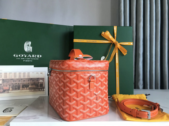 Goyard Muse Vanity Case Orange GY020185