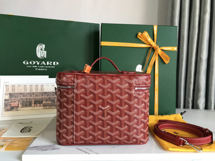 Goyard Muse Vanity Case Red GY020185