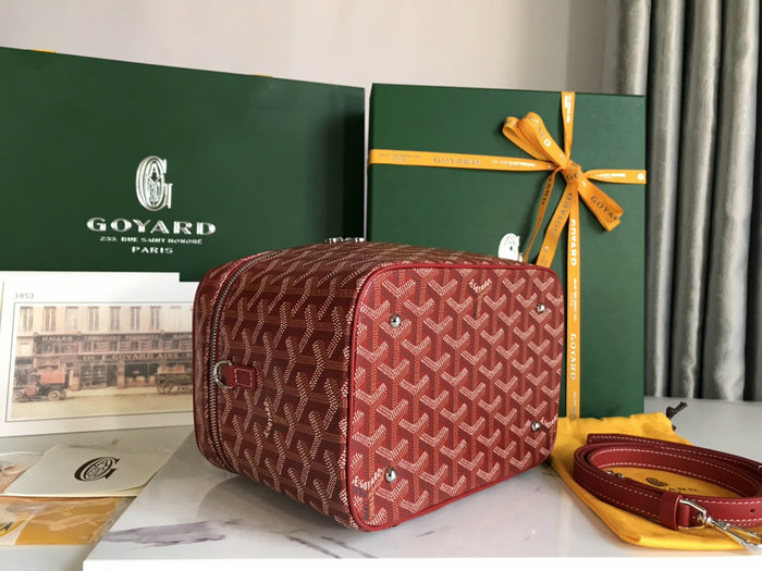 Goyard Muse Vanity Case Red GY020185