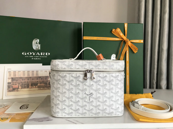 Goyard Muse Vanity Case White GY020185