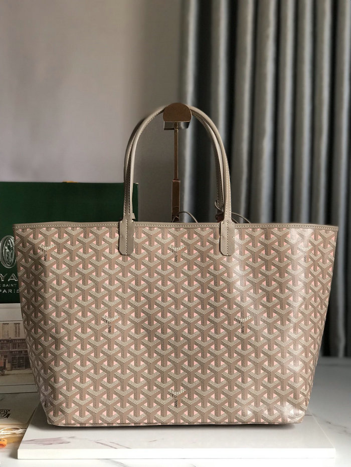 Goyard Saint Louis Tote Grey & Pink G6001