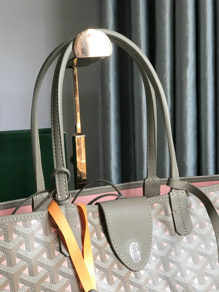 Goyard Saint Louis Tote Grey & Pink G6001