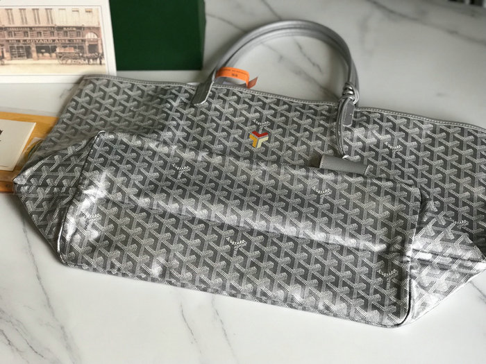 Goyard Saint Louis Tote Silver G6001