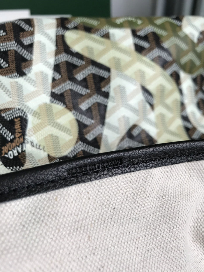 Goyard Saint Louis Tote with Print Black G6001