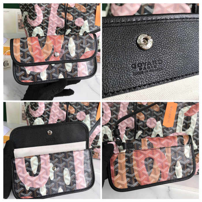 Goyard Saint Louis Tote with Print Pink G6001