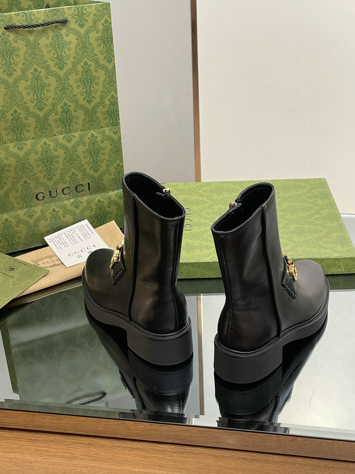 Gucci Leather Boots SNG092403