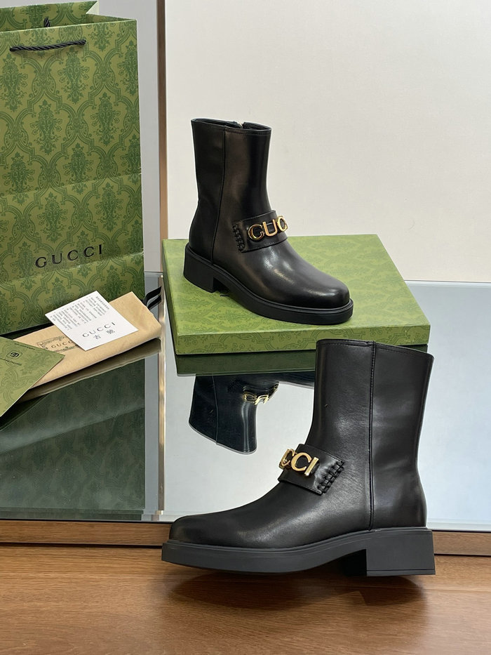 Gucci Leather Boots SNG092403