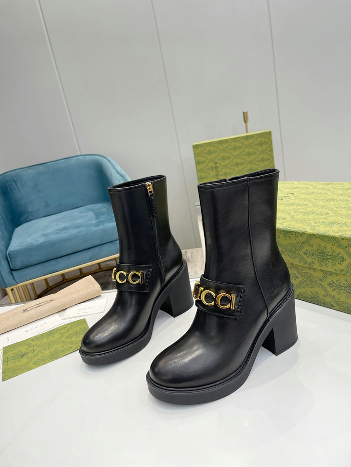 Gucci Leather Boots SNG092404