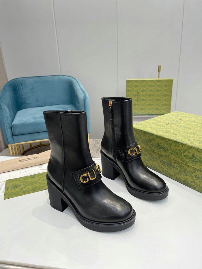 Gucci Leather Boots SNG092404