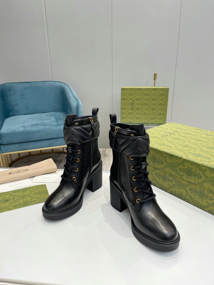 Gucci Leather Boots SNG092405