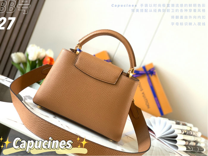 Louis Vuitton Capucines BB Bag Brown M59226