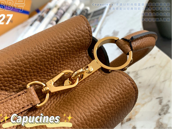 Louis Vuitton Capucines BB Bag Brown M59226