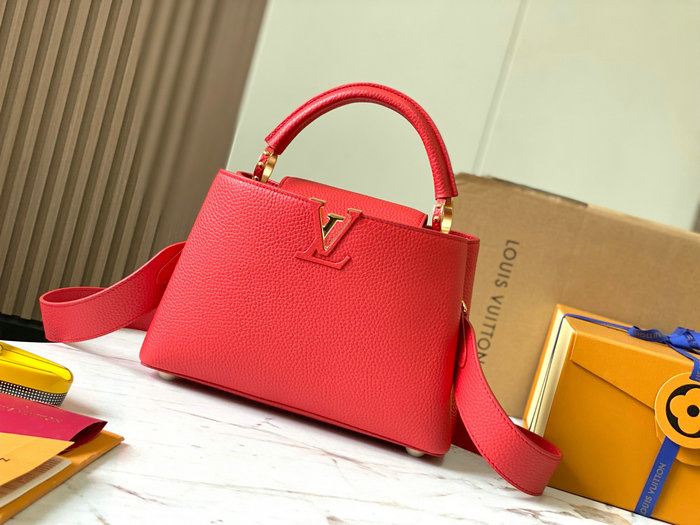 Louis Vuitton Capucines BB Bag Red M59434