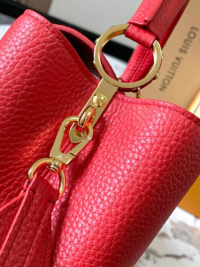 Louis Vuitton Capucines BB Bag Red M59434