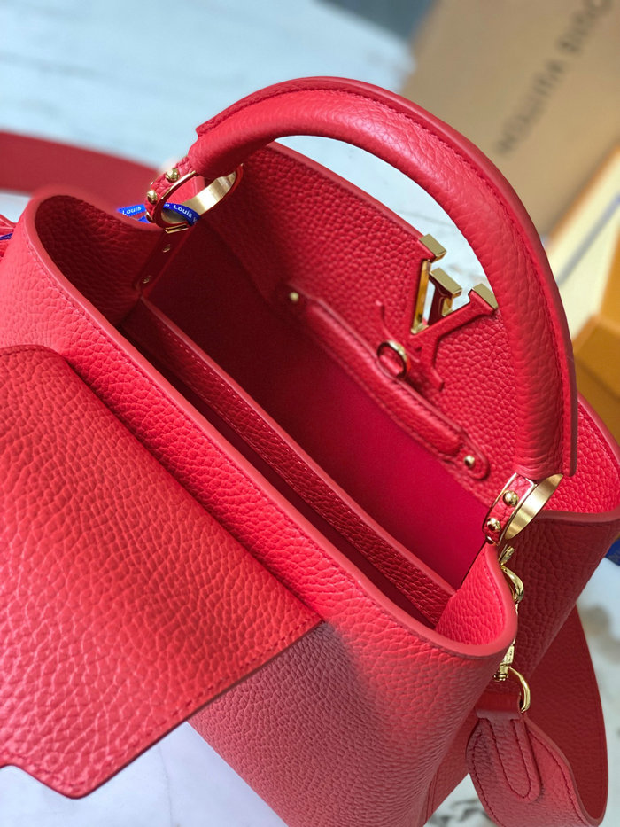 Louis Vuitton Capucines BB Bag Red M59434