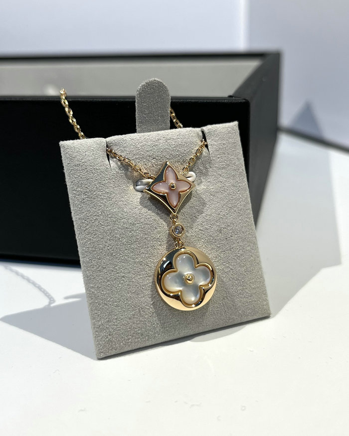 Louis Vuitton Color Blossom Necklace JLN091302