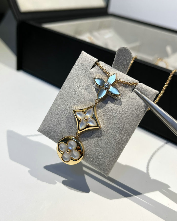 Louis Vuitton Color Blossom Necklace JLN091303