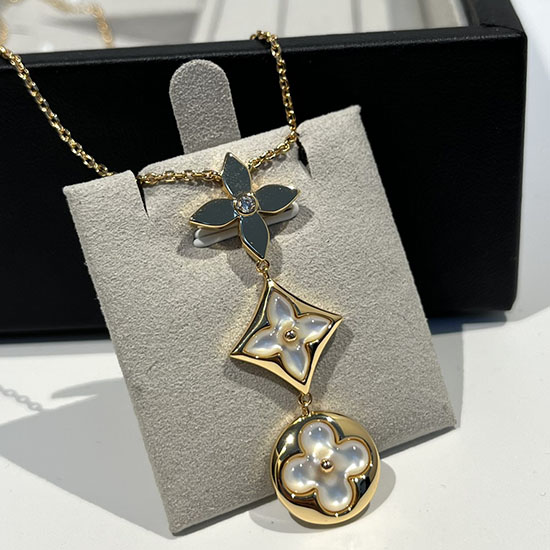 Louis Vuitton Color Blossom Necklace JLN091303