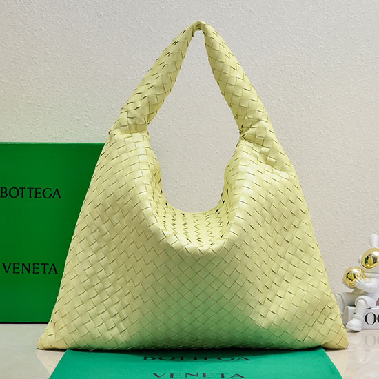 Bottega Veneta Large Hop Shoulder Bag Yellow 763970