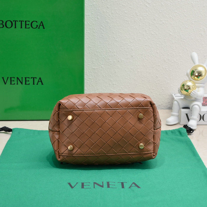 Bottega Veneta Mini Bauletto Brown 764535