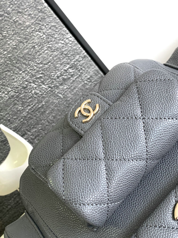 Chanel Backpack Grey AS4398