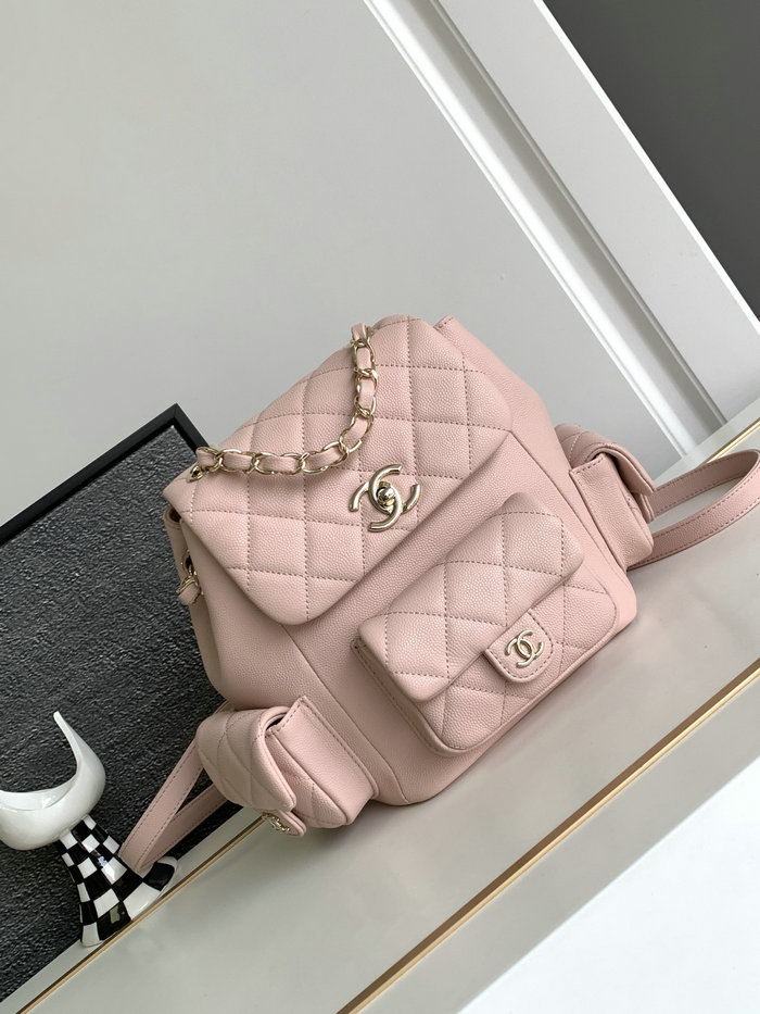 Chanel Backpack Light Pink AS4398