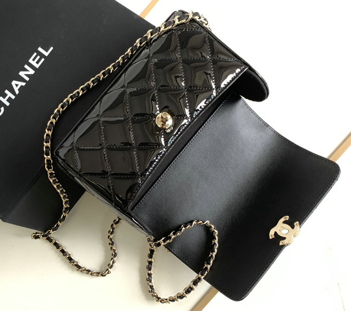 Chanel SMALL BOX BAG Black AS4511