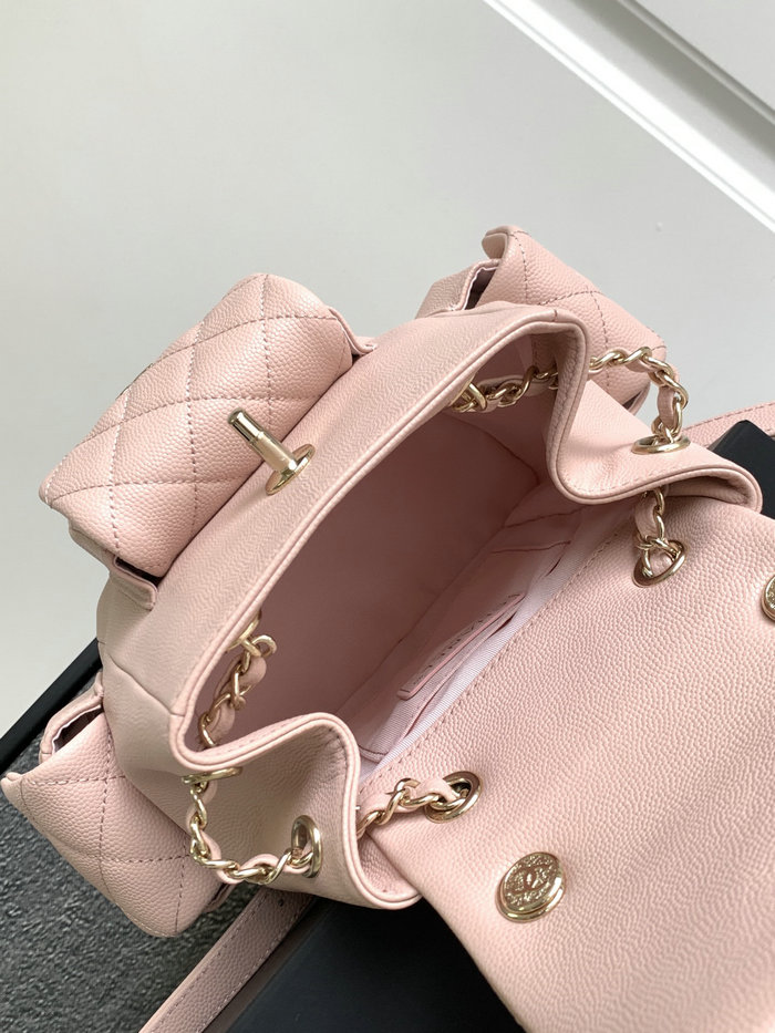 Chanel Small Backpack Light Pink AS4399