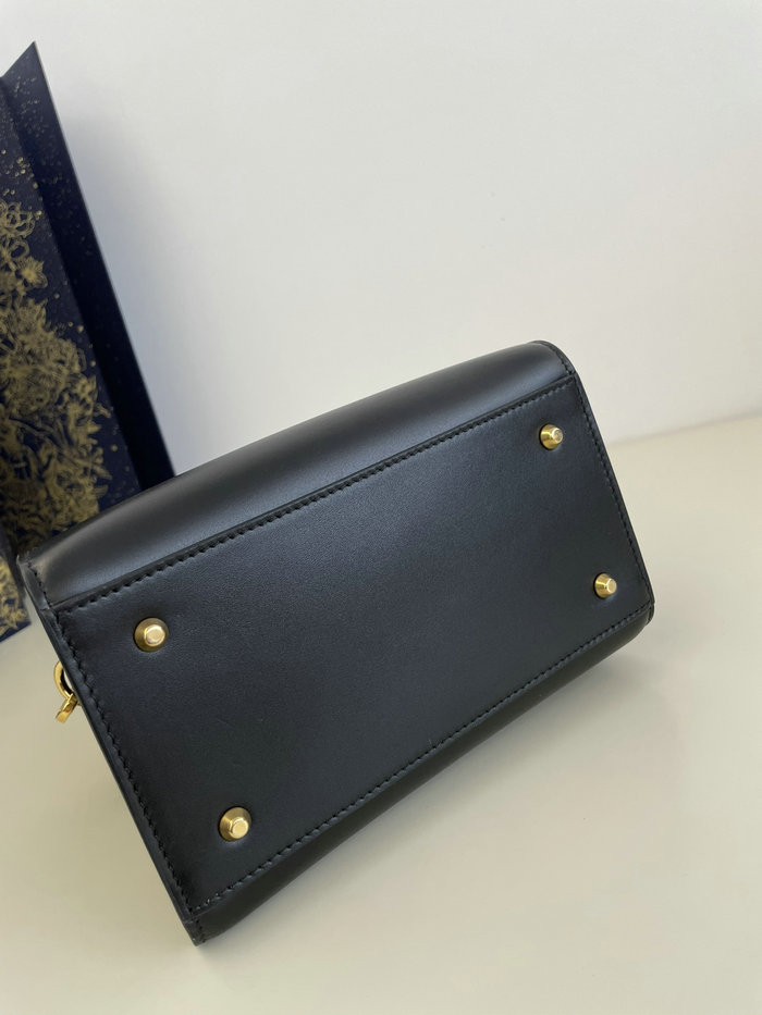 Dior Small Boston Bag Black M8671