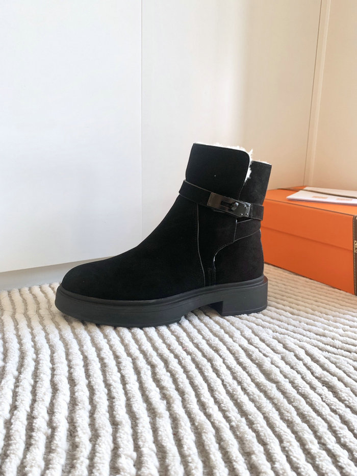 Hermes Leather Boots SNH101806